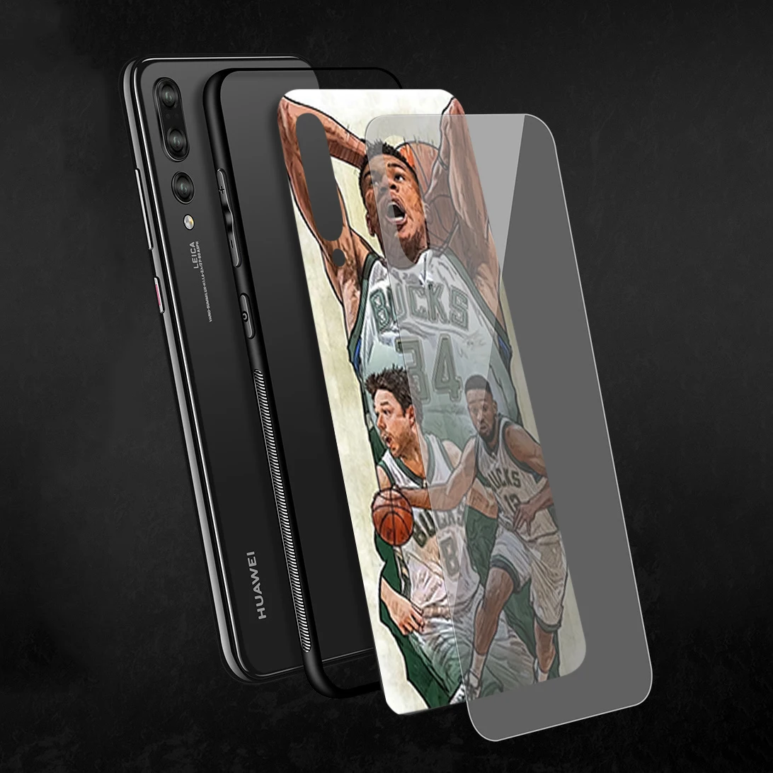 Lavaza Antetokounmpo Isaiah Томас стекло ТПУ чехол для huawei mate 20 P10 P20 P30 Y6 Y9 P smart lite Pro