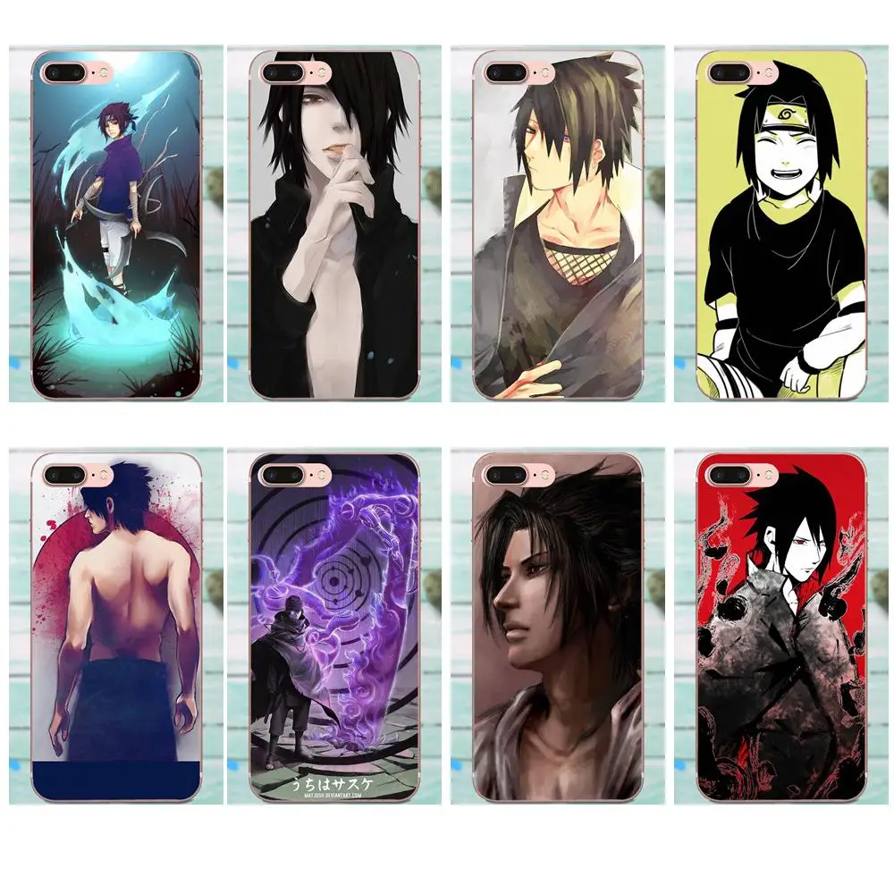 Чехол для мобильного телефона Xiaomi Redmi Mi Note 7 8 9 SE Pro Lite Go Play Pop Anime Naruto Sasuke