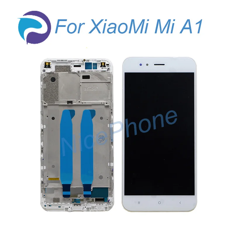 Для XiaoMi Mi A1 ЖК экран сенсорный дисплей в сборе Замена с рамкой для ЖК|Экраны