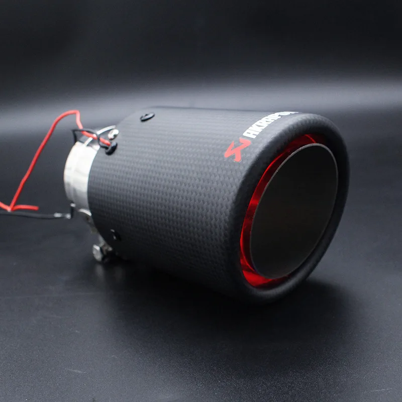 Модификация автомобильной выхлопной трубы с 89 мм углеродным волокном