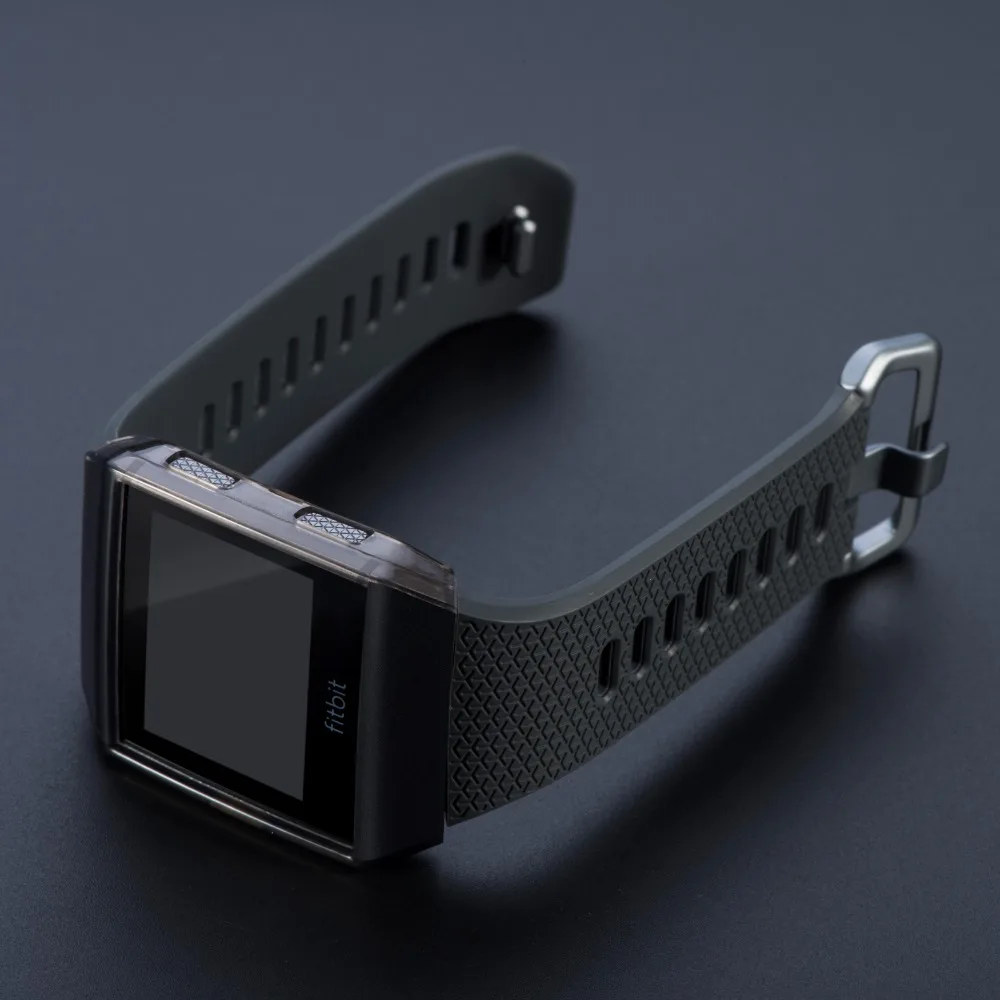 Прозрачный силиконовый чехол для смарт часов защитный Fitbit Ionic Смарт часы экрана
