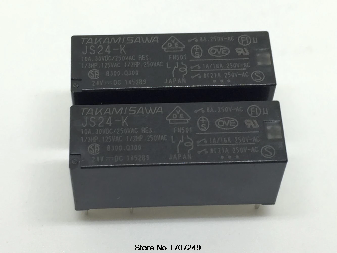 Бесплатная доставка 100% новое оригинальное реле 10 шт./лот JS24-K 5PIN 8A 24V |