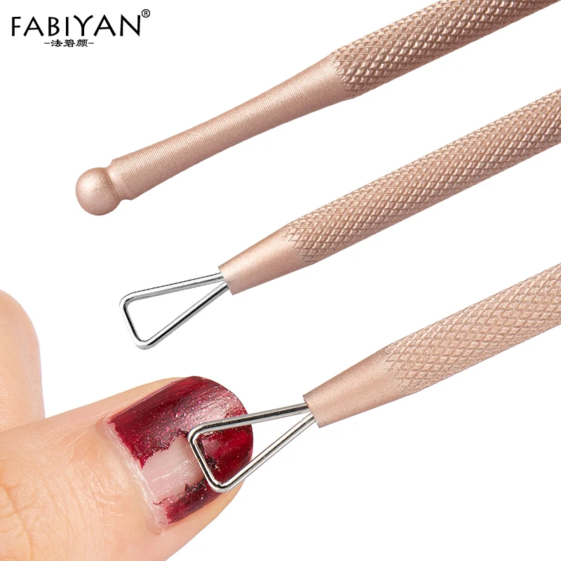 Треугольная палочка из нержавеющей стали средство для удаления мертвой кожи