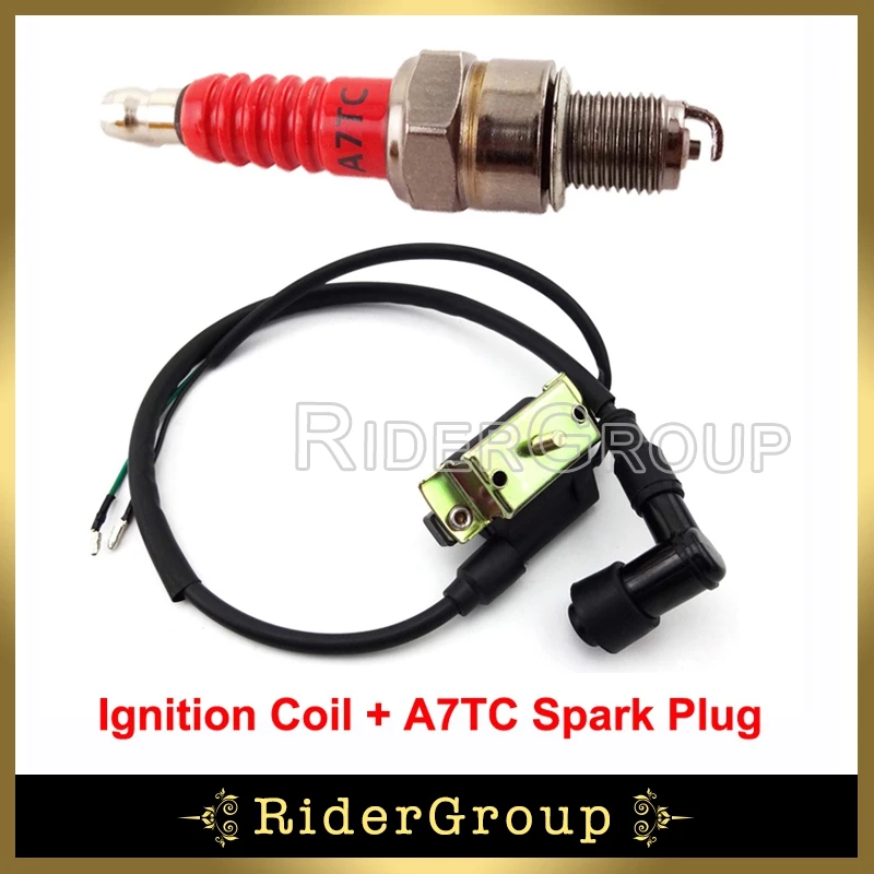 Катушка зажигания A7TC Свеча для двигателя 50 куб. См 70 90 110 125 | Автомобили и
