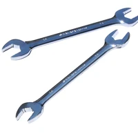 laoa cr v open wrench double head open end wrench anti slip dual use spanner for electrical appliances repairing