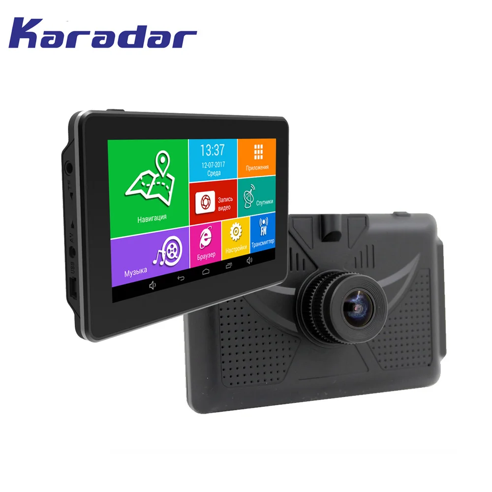 Karadar Android GPS видеорегистратор Автомобильный цифровой видео Регистраторы 1080 P 4.5