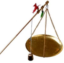 2 шт. небольшой медной весы 250 грамм весят китайские кухонные весы цвет золотистый шкала, что медь, говорит, портативный