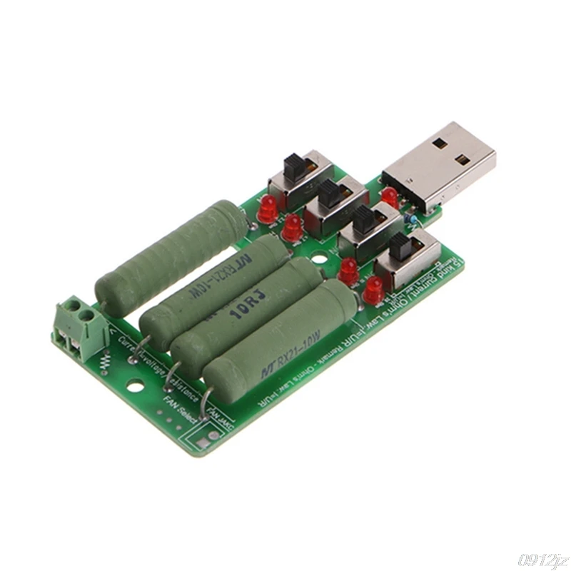 Usb DC электронная нагрузка высокая мощность разряда резистор регулируемый 4