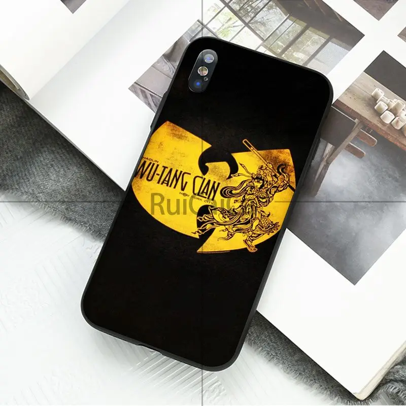 Ruicaica Wu-Tang Wu Tang клана ультра ТПУ Мягкий силиконовый чехол для телефона чехол для Apple iPhone 8 7 6 6 S Plus X XS Макс 5 5S SE XR крышка - Цвет: A13