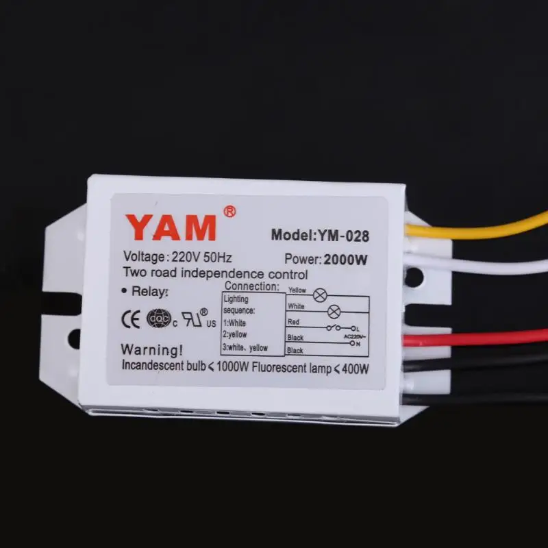 Энергосберегающий 2 способа Порты и разъёмы 220V светильник лампа цифровой