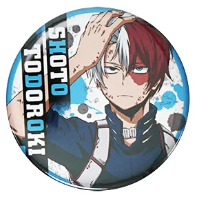 My Hero Academy Аниме Boku No Hero Academy торговый боевой значок Deku Shoto Denki Asui значок аниме брошь на булавке - Окраска металла: 05 Todoroki Shoto