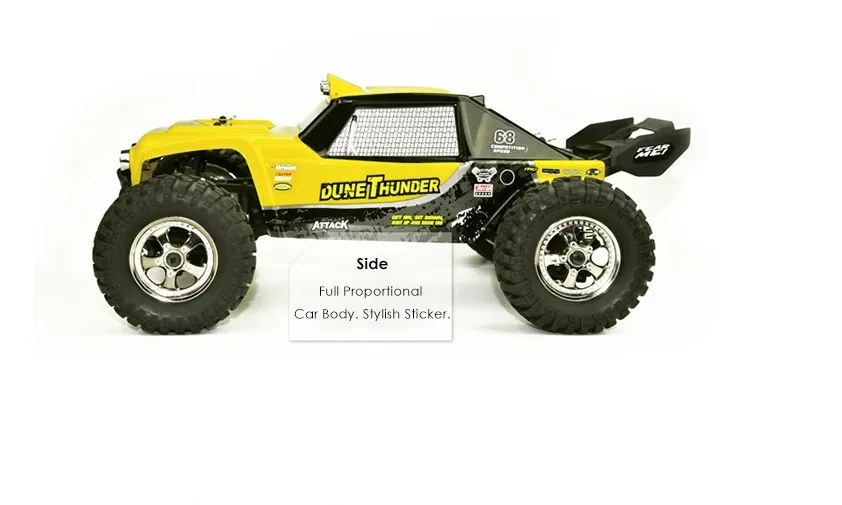 HBX 12891 2,4 ghz RC автомобиль 1/12 4WD водонепроницаемый Багги песок рельс грузовик RC пустынный грузовик RTR 40 км/ч