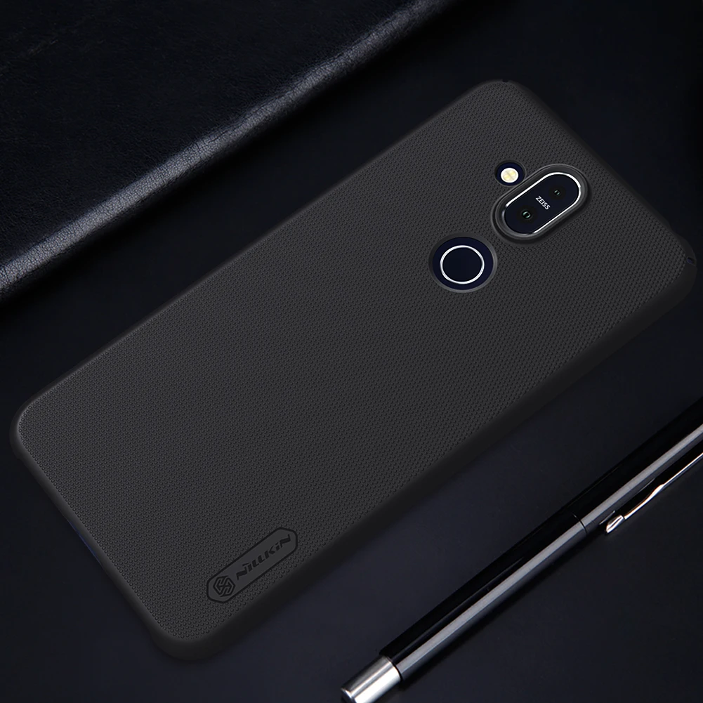 Для Nokia X7 случае 8,1 6,18 дюймовый корпус Nillkin матовое Щит Жесткий PC телефон задняя крышка Coque чехла для nokia 8,1X7 6,18''
