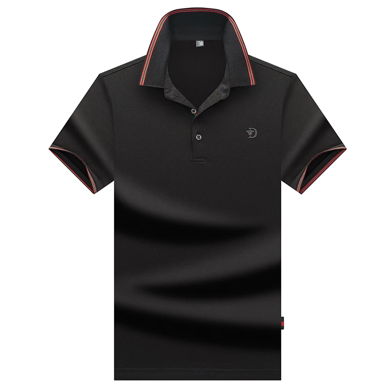Hommes Dete polo Marque Hommes polo a manches courtes Chemises De Crocodile Мужская однотонная трикотажная рубашка dessus респираторы