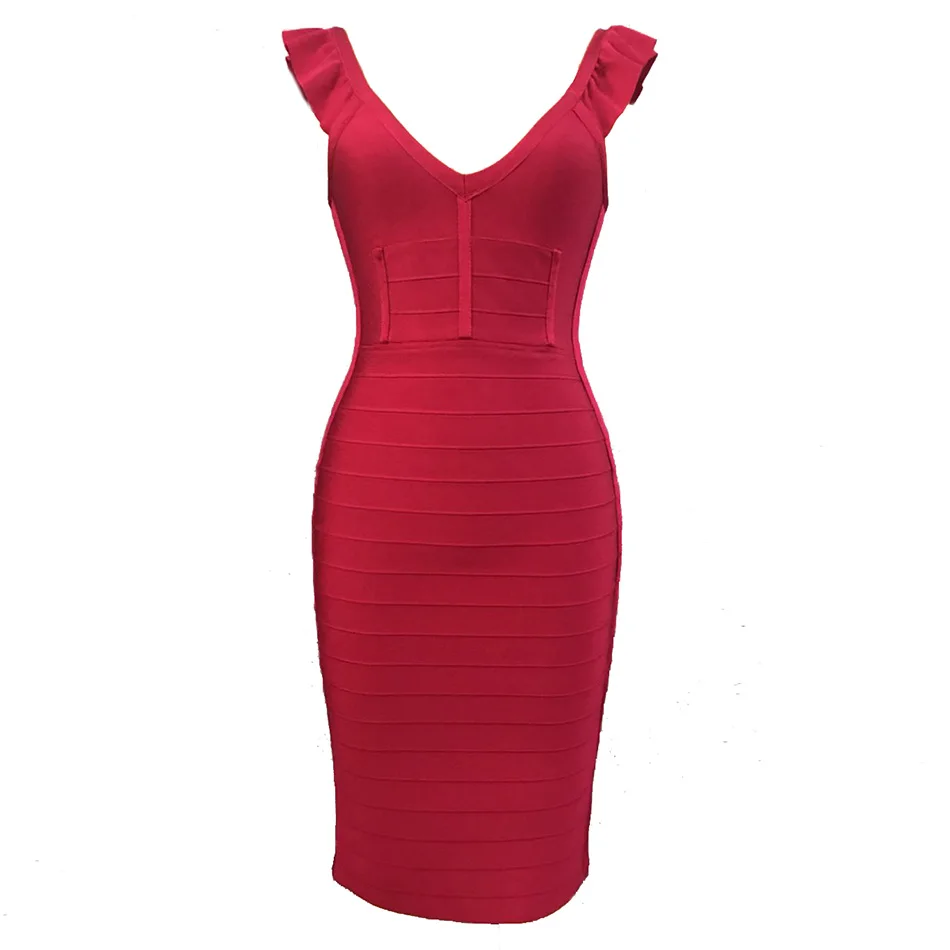 2020 новые летние Для женщин модные пикантные платье без рукавов с v-образным