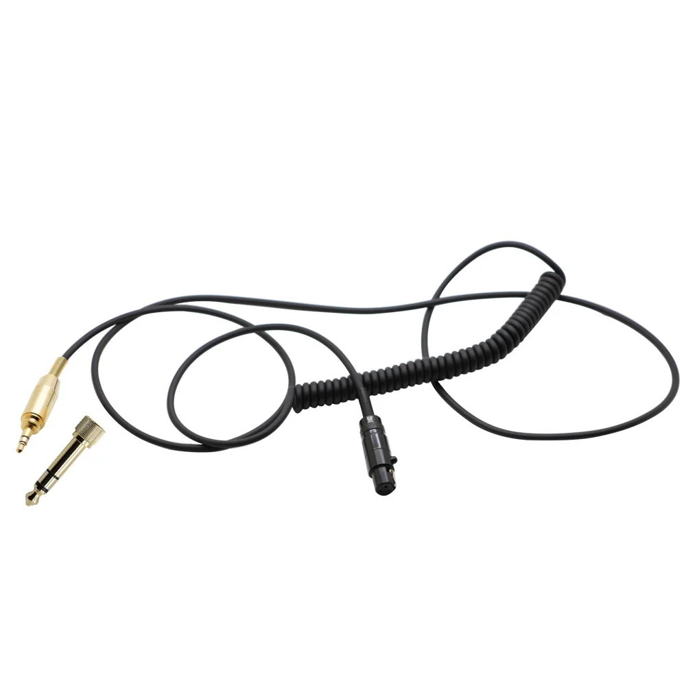 Наушники POYATU кабель для AKG Q701 K702 K267 K712 K141 K171 K181 K240 MK II K271MKII гибкий спиральный с