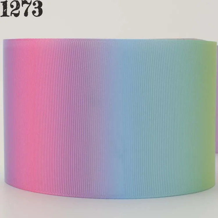10 ярдов разные размеры градиентная цветная лента с принтом изменяющая цвет|Ленты
