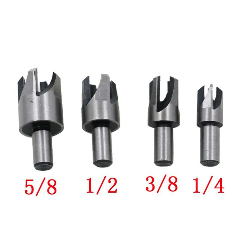 Разъем кабеля резак набор сверл Мощность инструменты 1/4 &quot3/8&quot 1/2 &quot5/8&quot