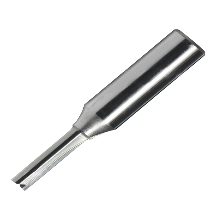 

1pc 2ZD 1/2*3*8 Straight Double-edged Cutter Alloy Milling Cutter Woodworking CNC Engraving Machine Cutter Slotted 1/2 Shank