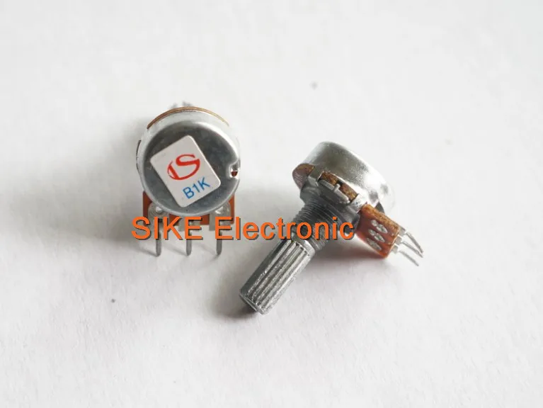 10 PCS High Quality WH148 B10K Linear Potentiometer 15mm Shaft With Nuts And Washers Hot