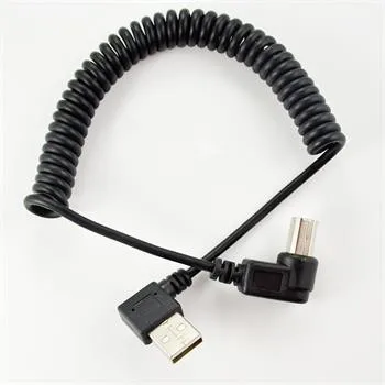 Спиральный штекер USB 2 0 B на 5 футов прямоугольный Штекер d для Windows |to usb|usb 2.0 a busb b |