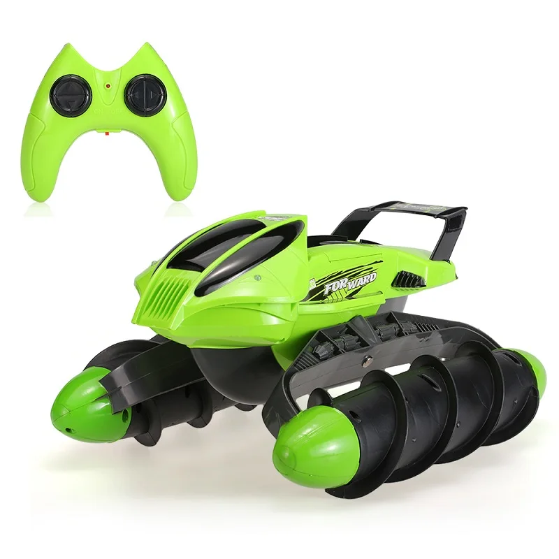 Flytec 393 989 Amphibious RC Автомобиль 2 4 ГГц водостойкость анти шок трюк rc танк автомобиль