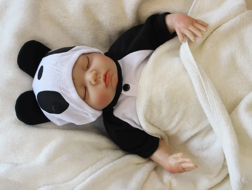Силиконовая кукла reborn 20 дюймов 50 см bebe alive Реалистичная для сна ручная работа