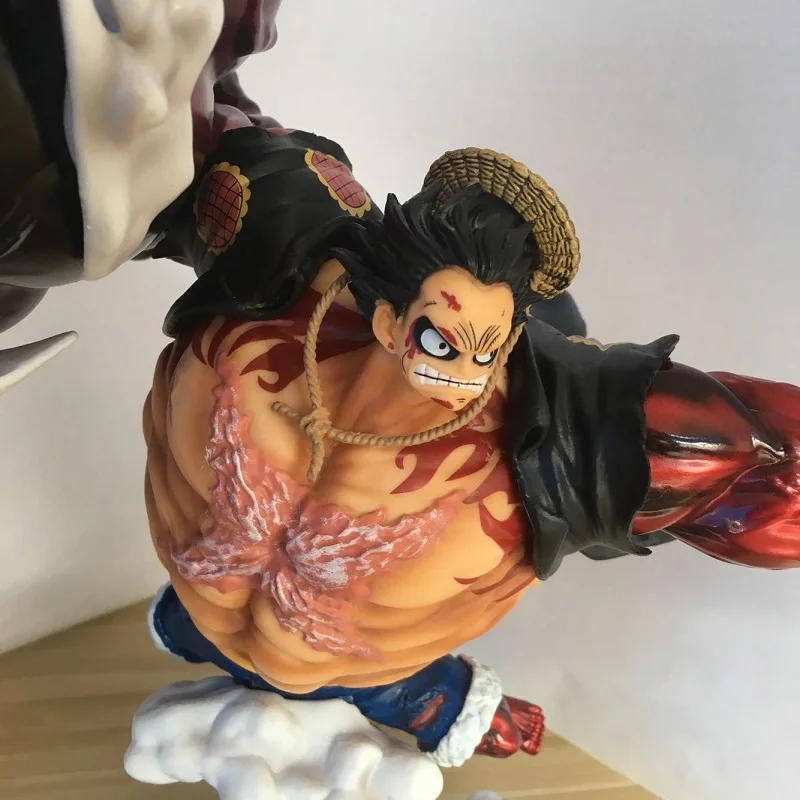 1 шт. 39 см аниме one piece gear четвёртый Bound Man Обезьяна D Луффи большая Статуэтка 1/8 Масштаб ПВХ экшн Коллекционная Фигурка модель игрушки