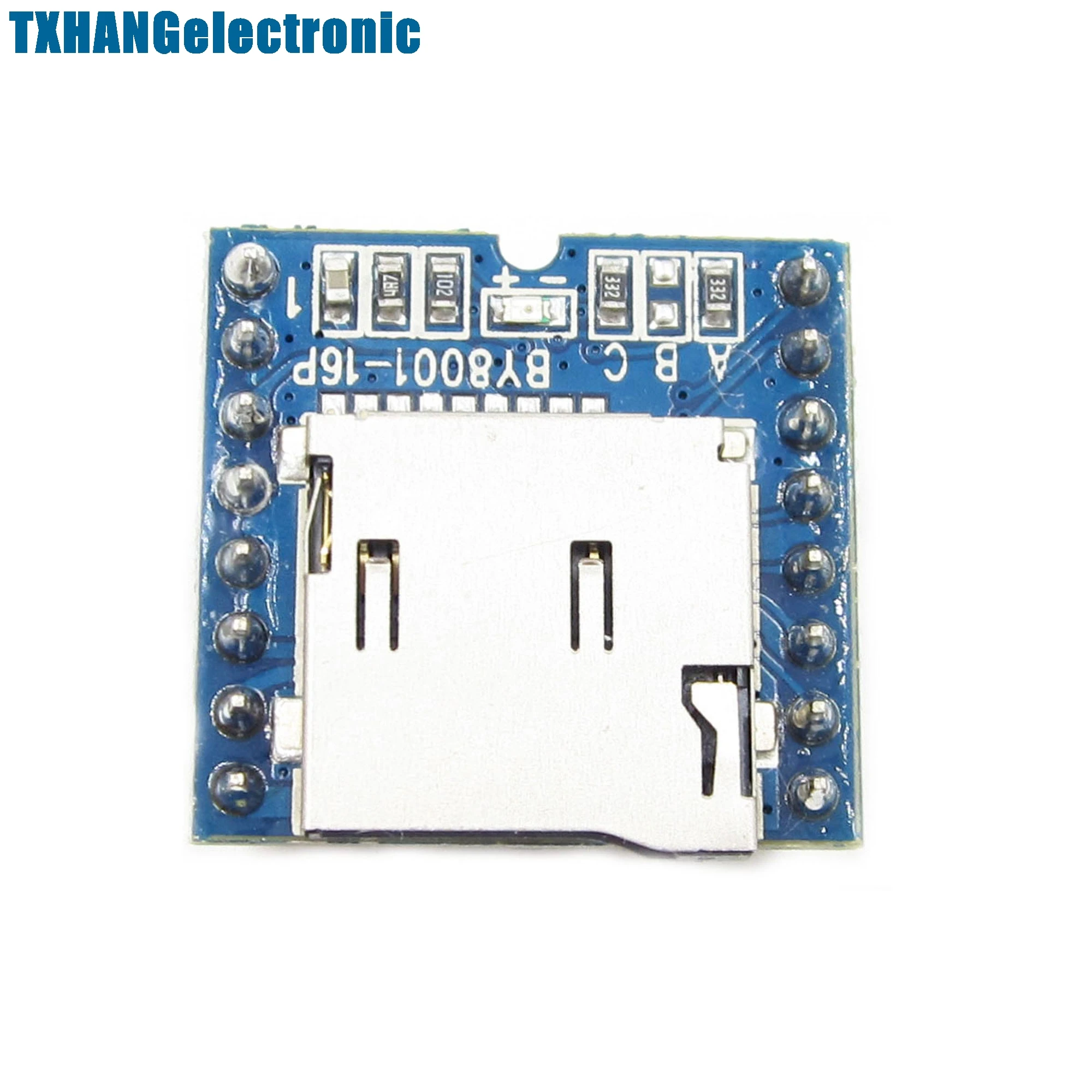 Микро SD TF u диск BY8001 16P MP3 плеер голосовой модуль|board board|board moduleboard mp3 |