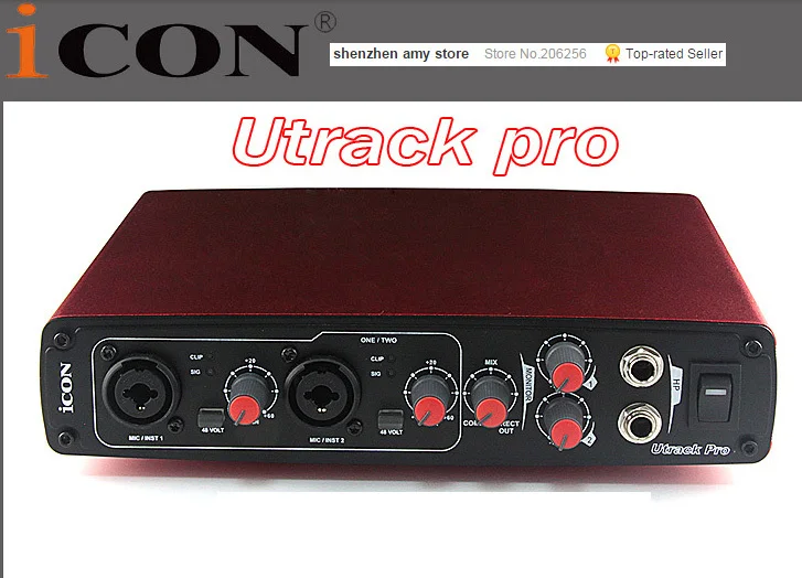 Рекламная акция ICON Utrack Pro Внешняя USB профессиональная звуковая интерфейсная