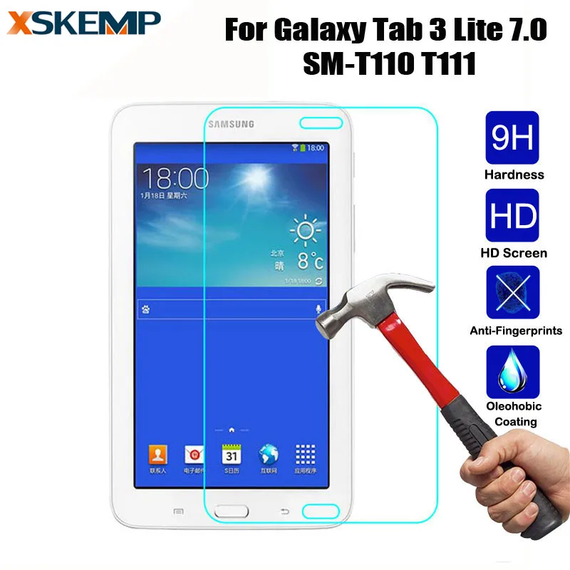 9H 0 3 мм защитное закаленное стекло для планшета Samsung Galaxy Tab Lite 7 SM T110/T111