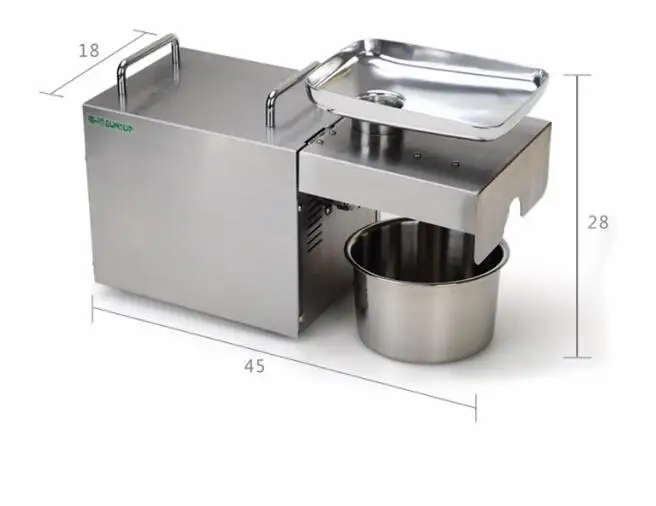 Free shipping Heat and Cold home oil press machine pinenut cocoa soy bean olive high extraction rate | Бытовая техника