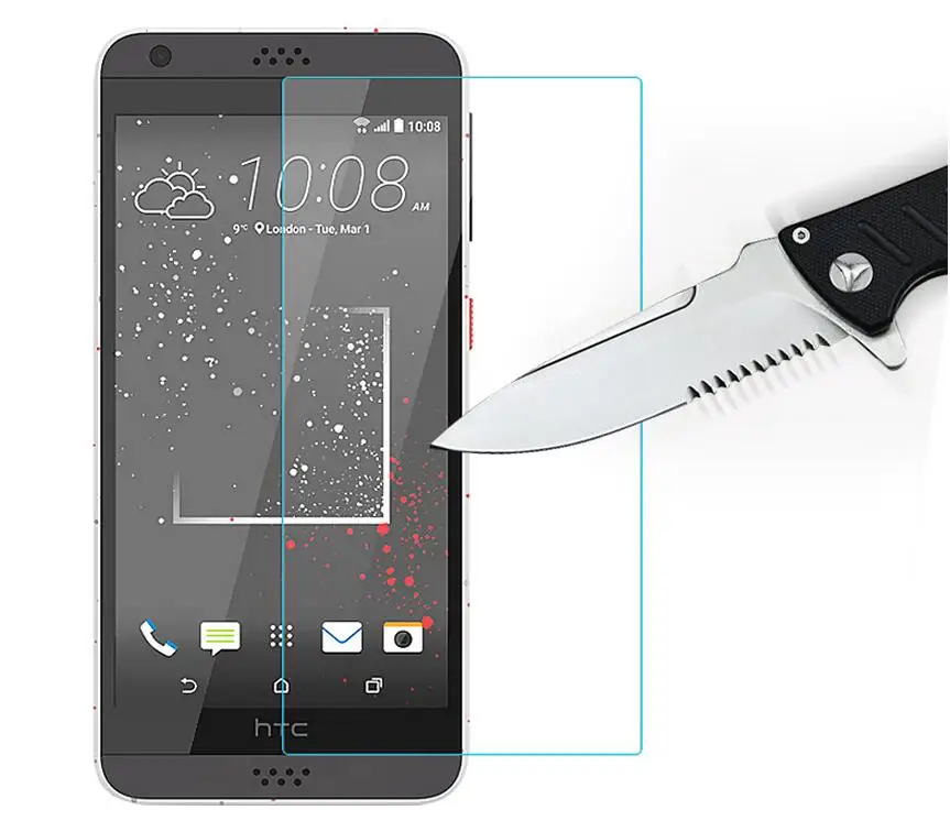 2.5D Высококачественная Защитная пленка для экрана закаленное стекло HTC Desire 828 616 626