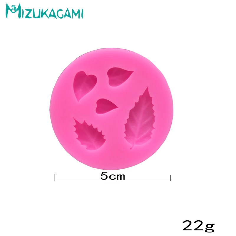 Chocolate Silicone Mold 3D Leaf Shape Fondant Cake Decorating Tool Kitchen Baking Tools MJ-02053 |
