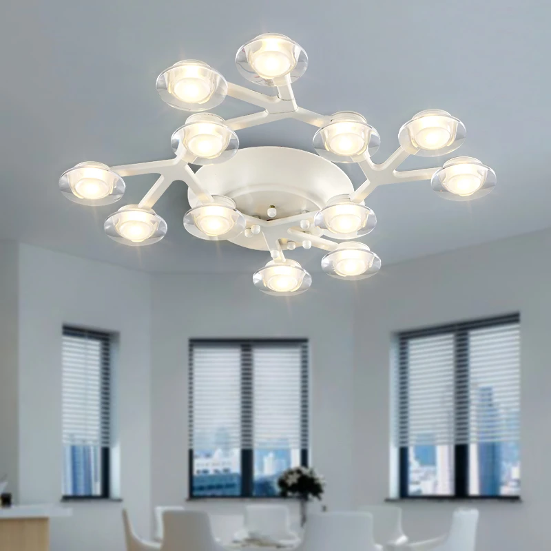 Пост современный светодиодный потолочная люстра Новинка Лофт светодиодная