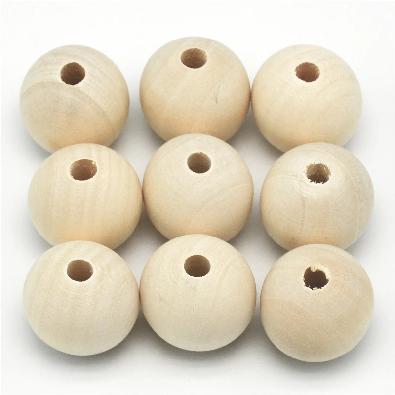 Деревянные бусины 4/6/8/10/12/14/16/18/20/25/30/40/50 мм|beads jewelry making|wood spacerwood bead |