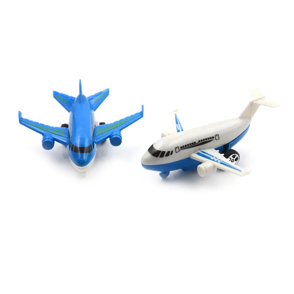

1PCS Plane Bus Toys Plastic Kids Pull Back Plane Passenger Plane Toy Aircraft For Kids Gift Toys