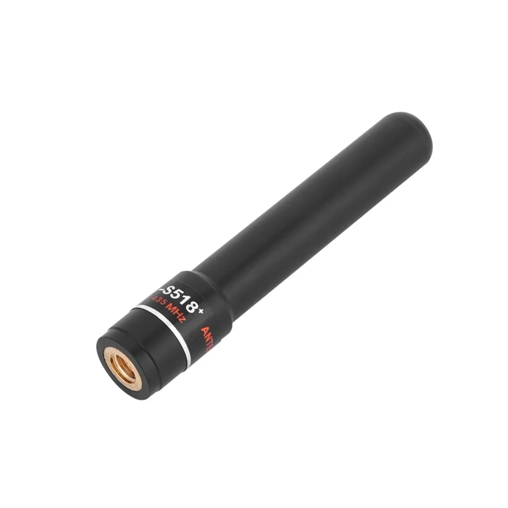 Двухдиапазонная короткая антенна SOONHUA S518 SMA Male 144/430 мгц с высоким коэффициентом