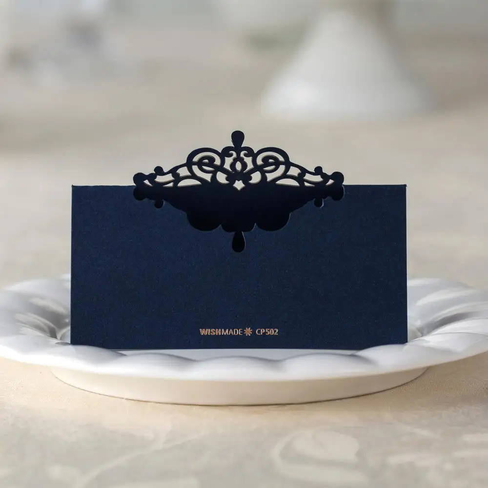 Держатель для карт синего цвета 24 шт.|card holder|card weddingcard card |