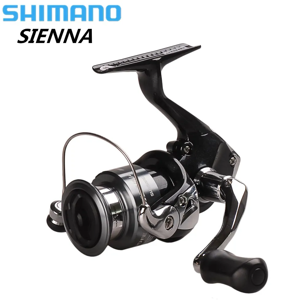 Оригинальная спиннинговая Рыболовная катушка Shimano SIENNA 1000/2500/4000FE 1 + 1BB XGT 7 Carretilha
