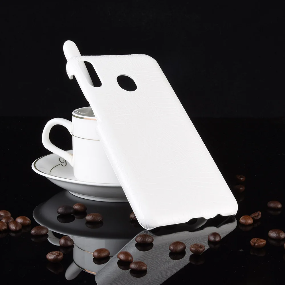White Для samsung A10 20 30 40 50 60 70 90 чехол с узором «крокодиловая кожа» чехол для телефона для A20E A9S A750 ProLuxury из искусственной кожи чехол coque - Цвет: White