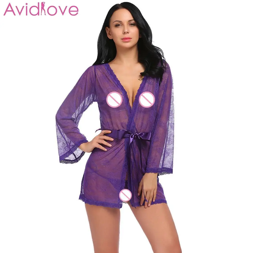 Avidlove женское сексуальное нижнее белье эротический ночной комплект Ночная
