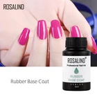 Базовое резиновое покрытие ROSALIND для ногтей, праймер стойкий для дизайна ногтей, УФ светодиодная лампа для нейл-арта, профессиональный маникюр, 30 мл, удаляется отмачиванием