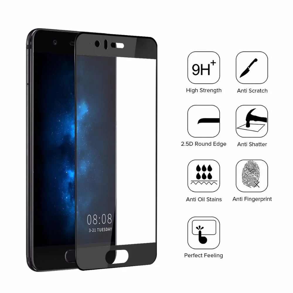 Защитное стекло закаленное для Huawei P10/VTR/L29/VTR AL00/VTR/TL00/9H/2.5D|glass for huawei|tempered glassphone screen