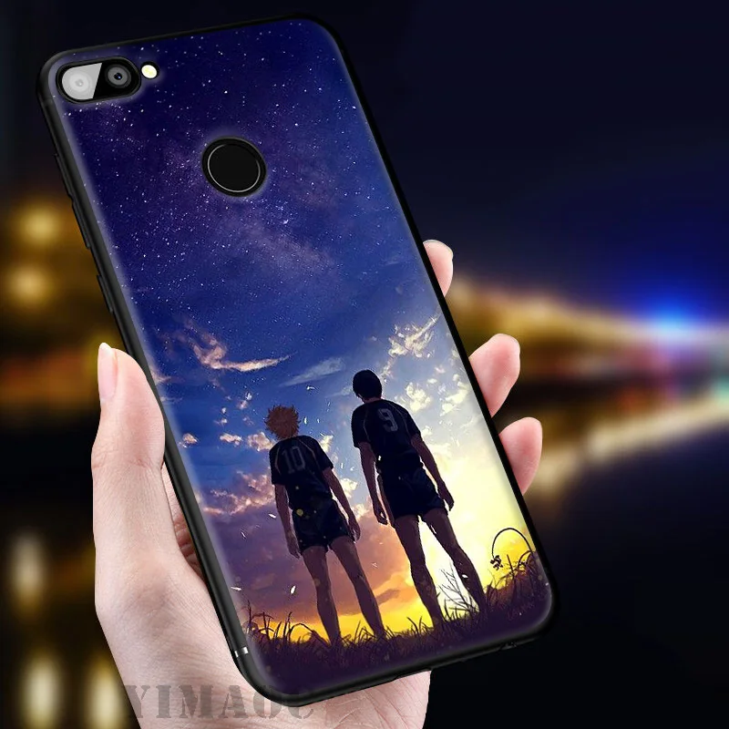YIMAOC Haikyuu аниме мягкий чехол для huawei mate 20 10 P30 P20 Pro P10 P9 P Smart Z 2019 & Nova 3 3i Lite |