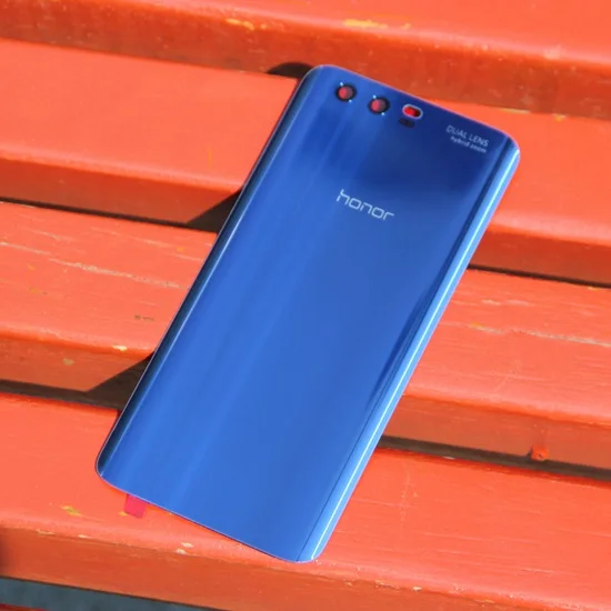 Blue HUAWEI назад корпус батареи для Huwei честь 9 STF-AL00 5,1" Назад сзади Стекло случае - Цвет: Blue