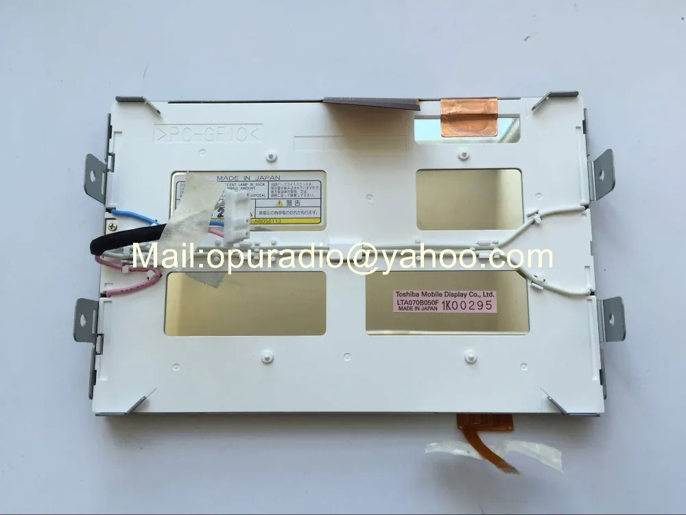 100% абсолютно новый Toshiba дисплей Matsushita LTA070B052F монитор LTA070B054F с сенсорным экраном