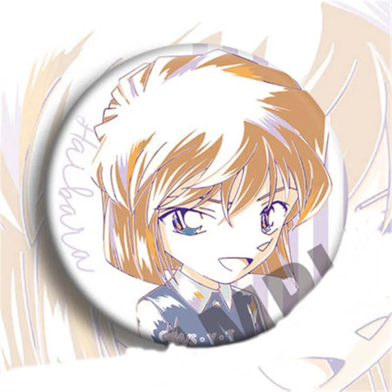 Japan Anime Detective Conan Amuro Cosplay Badge Cartoon Collection Bags Button Brooch Pins Gift Backpacks Badges New | Украшения и