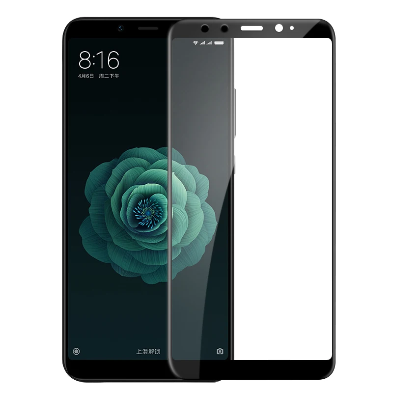 Xiaomi mi 6X A2 закаленное Стекло Экран из закаленного стекла с уровнем твердости 9 H 3D