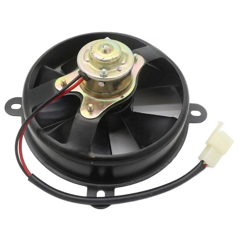 6 Inch Electric Cooling Fan Radiator For Quad Dirt Bike Buggy Atv Karting 150 200 250Cc Motorcycle Heat Sink Cooler Fans | Автомобили и